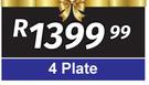 Gas Burner 4 Plate