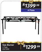 Gas Burner 3 Plate 40479/80
