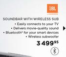 JBL Soundbar With Wireless Sub