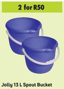 Jolly 13 L Spout Bucket-For 2