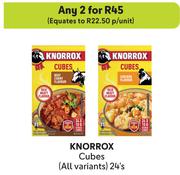 Knorrox Cubes (All Variants)-For Any 2 x 24's