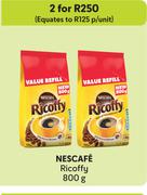 Nescafe Ricoffy-For 2 x 800g