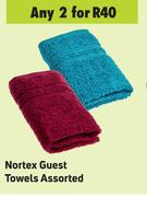 Nortex Guest Towels Assorted-For Any 2
