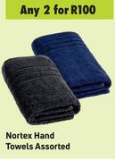 Nortex Hand Towels Assorted-For Any 2