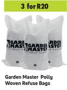 Garden Master Polly Woven Refuse Bags-For 3