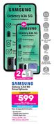 2 x Samsung Galaxy A36 5G Smartphone-On 1.4 Red Core + On Red Flexi 85