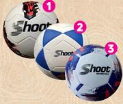 Shoot Stitched PVC Colour Soccer Ball