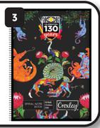 Croxley 5-Pack A5 72 Pages Spiral Notebook 90303-Per 5-Pack