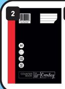 Croxley 2-Quire A4 Counter 192 Pages Book 343159-Each
