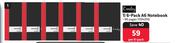 Croxley 6-Pack A6 96 Pages Notebook 1334255-Per 6-Pack