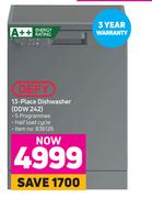 Defy 13 Place Dishwasher DDW 242
