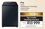 Samsung 21Kg Top Loader Washing Machine WA21A8370GV