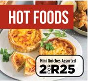 Mini Quiches Assorted-For 2