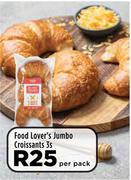 Food Lover's Jumbo Croissants-3 Per Pack