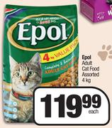 Epol Adult Cat Food Assorted-4Kg Each