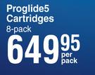 Gillette Proglide 5 Cartridges 8 Pack-Per Pack