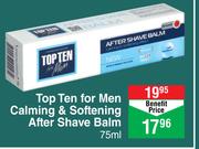 Top Ten For Men Claming & Softening After Shave Balm Assorted-75ml