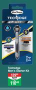 Max Shave Techedge Men's Starter Kit