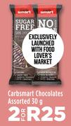 Carbsmart Chocolates Assorted-For 2 x 30g