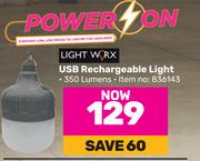 LightWorx USB Rechargeable Light Mini