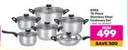 Koga 12-PieceStainless Steel Cookware Set