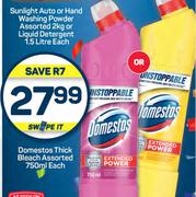 Domestos Thick Bleach Assorted-750ml Each