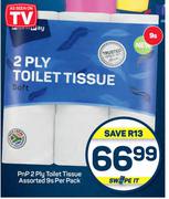 PnP 2 Ply Toilet Tissue Assorted-9's Per Pack