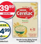 Nestle Cerelac Baby Cereal Assorted-250g