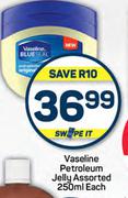 Vaseline Petroleum Jelly Assorted-250ml Each
