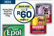 Husky Dog Food Tin Assorted-For Any 2 x 775g
