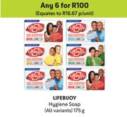 Lifebuoy Hygiene Soap (All Variants)-For Any 6 x 175g