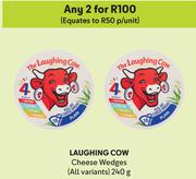 Laughing Cow Cheese Wedges (All Variants)-For Any 2 x 240g