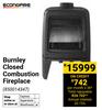 Econo Fire Burnley Closed Combustion Fireplace 850014347