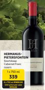 Hermanus Pietersfontein Swartskaap Cabernet Franc-750ml