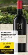 Hermanus Pietersfontein Skoonma Shiraz-750ml