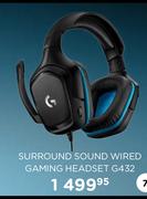 Logitech Surround Sound Wired Gaming Headset G432