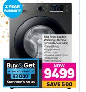 Samsung 8kg Front Loader Washing Machine WW80TA046AX/FA