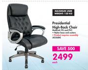 Presidential High-Back Chair 455684