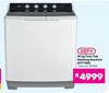Defy 18Kg Twin Tub Washing Machine DTT180