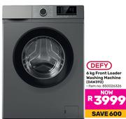 Defy 6Kg Front Loader Washing Machine DAW392