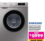 Samsung 8Kg Front Loader Washing Machine WW80T3040BS