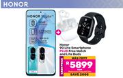 Honor 90 Lite Smartphone Plus Free Watch & Lite Buds-Each
