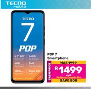 Tecno Pop 7 Smartphone-Each