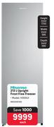 Hisense 213Ltr Upright Frost Free Freezer H300UI