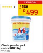 Classic Granular Pool Control HTH-15Kg