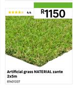 Artificial Grass Naterial Zante 2 x 5m