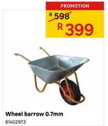 Wheel Barrow 0.7mm