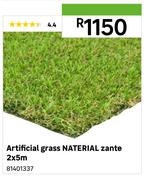 Artificial Grass Naterial Zante 2 x 5m