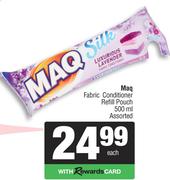 Maq fabric Conditioner Refill Pouch Assorted-500ml