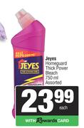 Jeyes Homeguard Thick Power Bleach Assorted-750ml